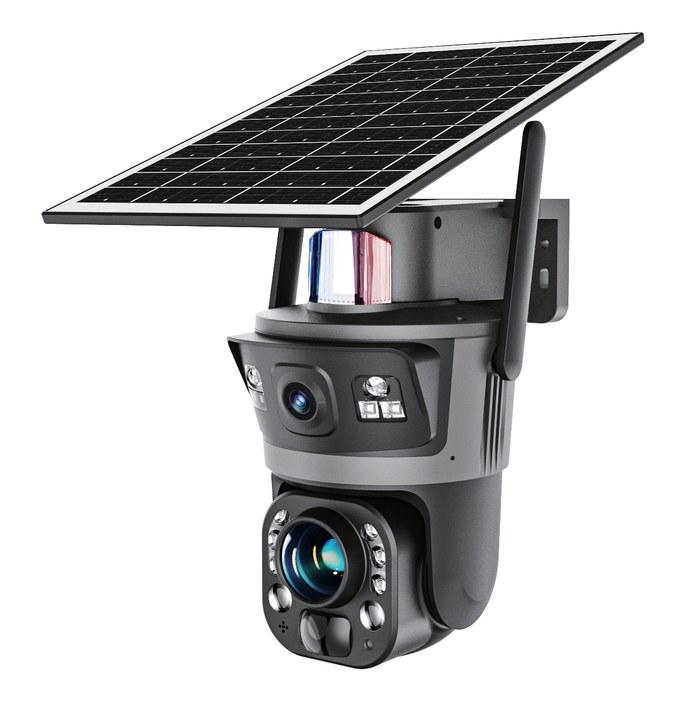 Q80 camera and solar panel